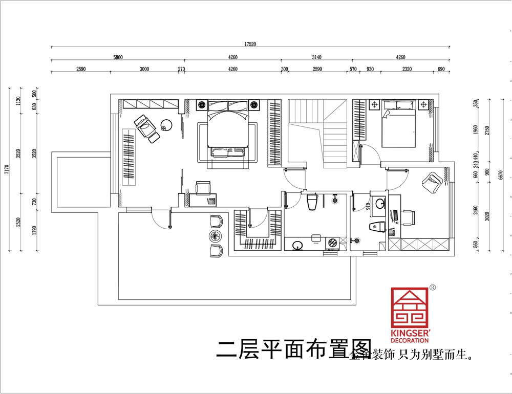 金碧天下334平米現代輕奢風(fēng)格裝修戶(hù)型解析